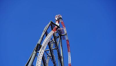 Top Thrill 2 seen testing over the weekend. Will the Cedar Point coaster reopen soon?