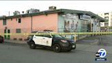 Security guard hospitalized after being stabbed outside bank in Koreatown, LAPD says