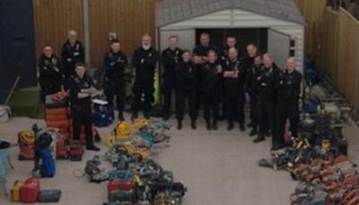 Police recover thousands of stolen tools - and they want your help to identify them