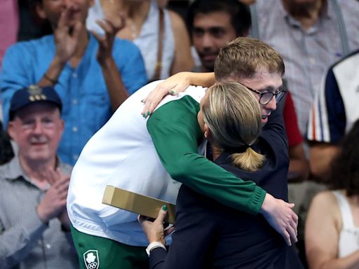 Daniel Wiffen’s delighted parents reflect on ‘electric’ Olympic night