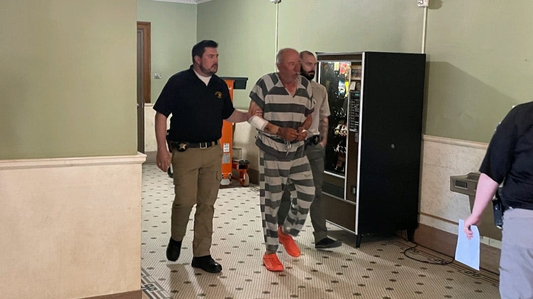 Former Centerville, SD mayor appears in court after being charged in triple murder