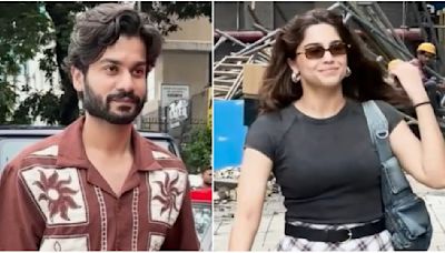 Alpha actress Sharvari stuns in monochrome look as she steps out with rumored BF and birthday boy Sunny Kaushal; WATCH