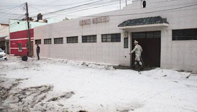 Choque de masas de aire húmedo propició la formación y caída de granizo en la capital