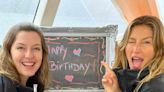 Gisele Bündchen and Her Twin Sister Rang In Their 43rd Birthdays With a Mommy-and-Me Girls' Trip