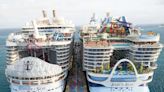 Photos show Royal Caribbean's Icon of the Seas and Wonder of the Seas side-by-side. See how the world's two largest cruise ships compare.