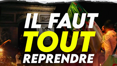 Algérie : Le parti Les Républicains publie un visuel qui n’a rien à envier à l’extrême droite la plus identitaire
