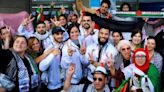 Paris Olympics 2024: Joyous reception for Palestinian athletes at airport; Watch