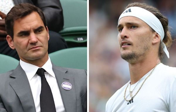 Roger Federer shows true colours snubbing Alexander Zverev at Wimbledon