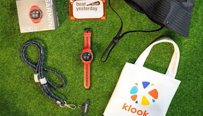 Klook跨界Garmin限量聯名盲盒 40組必搶、再拿度假海島來回機票