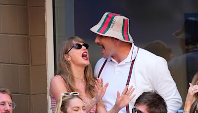 You Need to Watch Taylor Swift and Travis Kelce Singing "﻿I Believe in a Thing Called Love" at the US Open