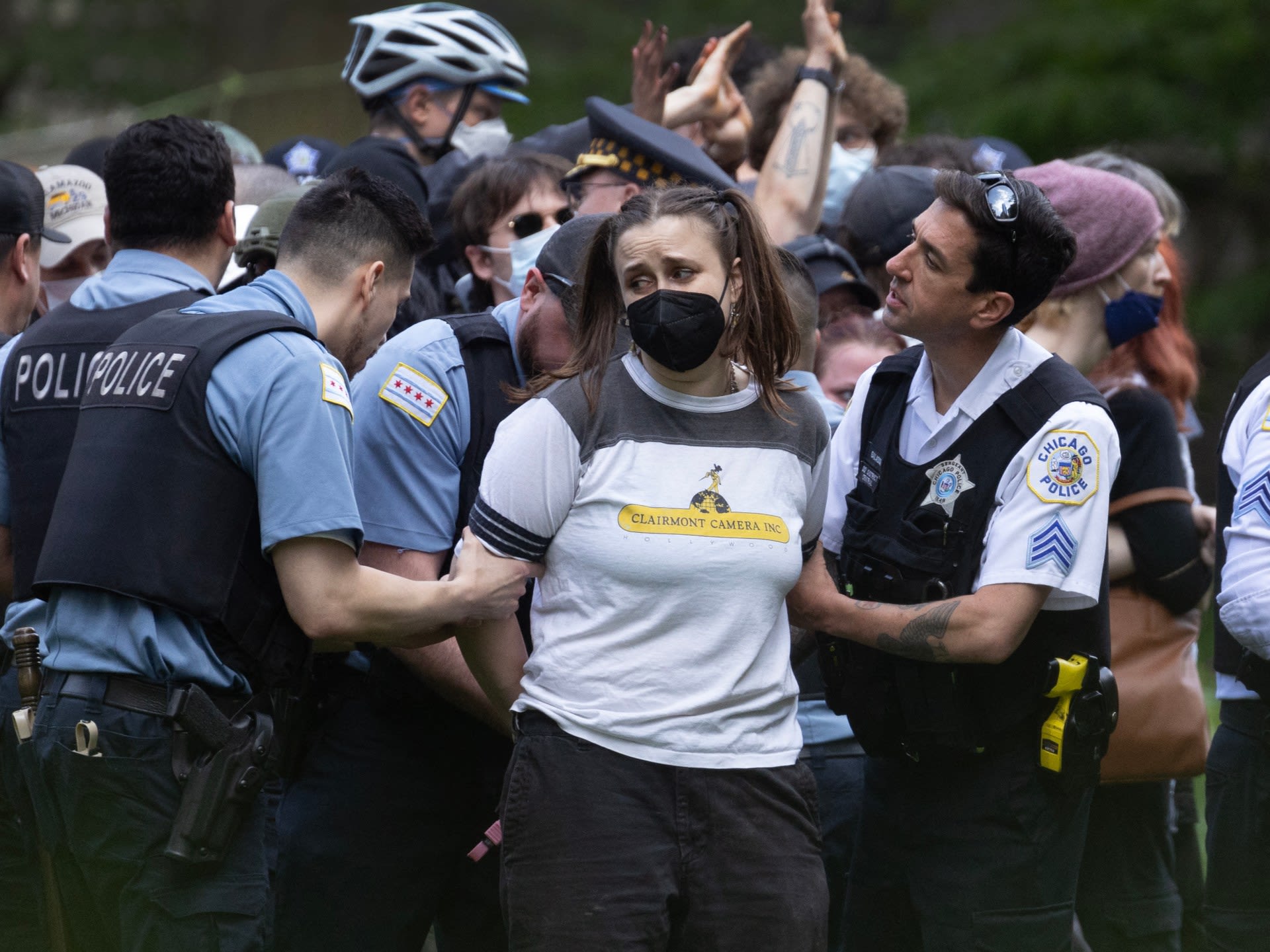 Dozens arrested in US campuses in another weekend of pro-Palestine protests