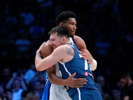 Giannis Antetokounmpo, Greece beat Luka Doncic, Slovenia to advance to Olympic qualifying final