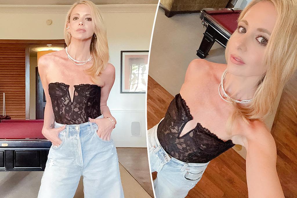 Sarah Michelle Gellar slays Las Vegas in black lace corset: ‘Vegas Era Sarah is a good time’