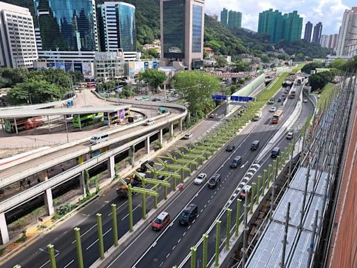 大埔公路沙田段南行三線開通 局方指早上繁忙時段大部分時間無車龍