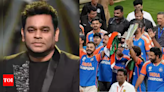 Here's how AR Rahman reacted as team India champions sang 'Vande Mataram' at Wankhede stadium | Hindi Movie News - Times of India