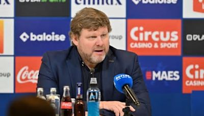 Hein Vanhaezebrouck wil tegen Westerlo geen steek laten vallen: “We moeten de volle focus houden”