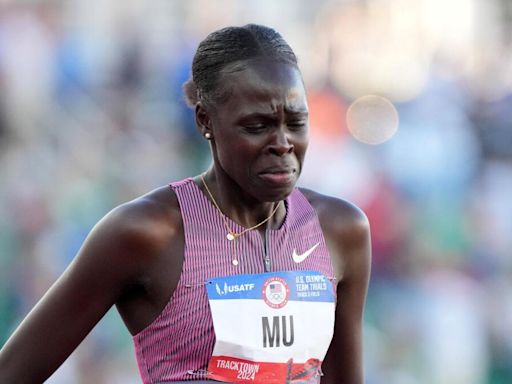 U.S. Olympic Trials: Athing Mu falls, finishes last in 800-m; Norman qualifies for Paris