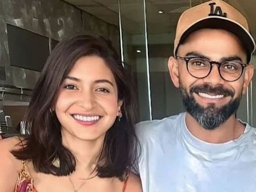 Virat Kohli wraps his arm around Anushka Sharma in unseen pics amid rumours of moving to London with Akaay and Vamika