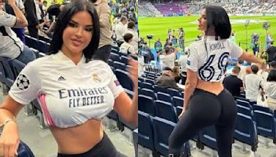 Ivana Knoll, la 'Novia de Qatar 2022', enciende Instagram apoyando al Real Madrid para Final de Champions 2024