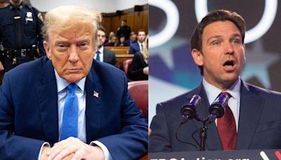 Donald Trump Brags About Having Ron DeSantis' 'Full and Enthusiastic Support' After 'Great' Meeting in Miami
