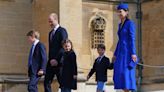 Prince Louis makes his debut at the royal family's Easter church service: See the photos