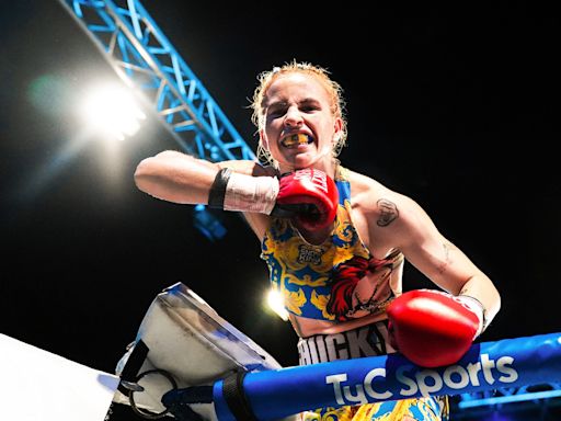 Gabriela Celeste “Chucky” Alaníz venció a Marien Esparza y obtuvo uno de los logros más importantes en la historia del boxeo femenino para nuestro país