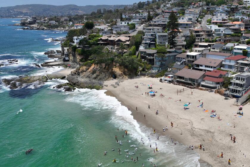 Laguna Beach woman who told beachgoers to 'get out of here!' reportedly targeted by Coastal Commission