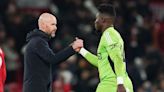 Andre Onana hails Erik ten Hag amid increased talk over Man Utd manager’s future