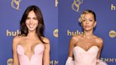 Emmys 2024: Rita Ora and Eiza González Have Fashion Mishap With Twinning Red Carpet Looks - E! Online