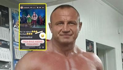 140 kg na parkiecie. Pudzianowski rozpalił całą Polskę