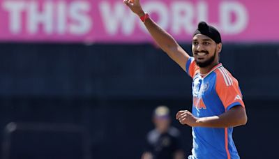 Watch: Arshdeep does Stuart Broad-like celebrappeal after early wicket for India vs USA