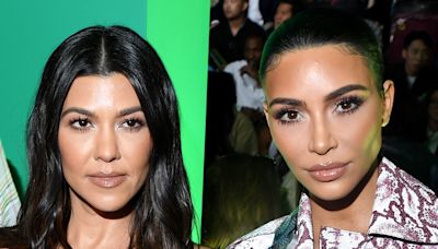 Kourtney Kardashian Claps Back at Claim Kim Kardashian Threw Shade With Bikini Photo - E! Online