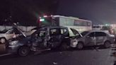 Más de 15 autos involucrados en un choque múltiple en la Autopista Buenos Aires-La Plata