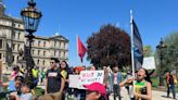 Advocates march in Lansing in support of driver’s licenses for undocumented immigrants