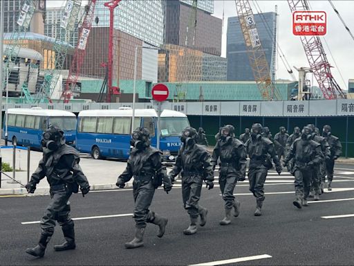 澳門警方稱聯同駐澳部隊進行的大型反恐演習達預期成效 - RTHK