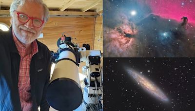 Es argentino y sus impresionantes fotos del espacio exterior hechas desde su patio en Tigre son publicadas por la NASA