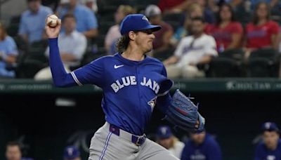 Kevin Gausman fights through back tightness, helps Jays two-hit Rangers