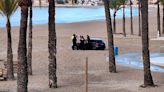 Aparcar en medio de la playa de Benidorm cuesta mil euros