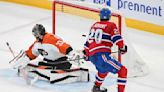 Juraj Slafkovsky nets hat trick, Canadiens hand Flyers eighth straight loss in 9-3 blowout