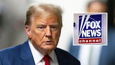 Fox News ratings seesaws during Trump trial