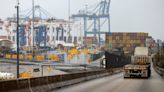 Cars, coal and gas... key cargo at Baltimore port