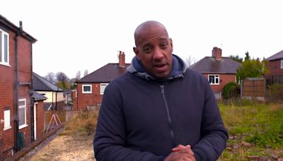 Dion Dublin baffled by Meir 'missing houses mystery' on BBC's Homes Under the Hammer