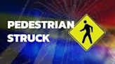 Person injured after struck by vehicle