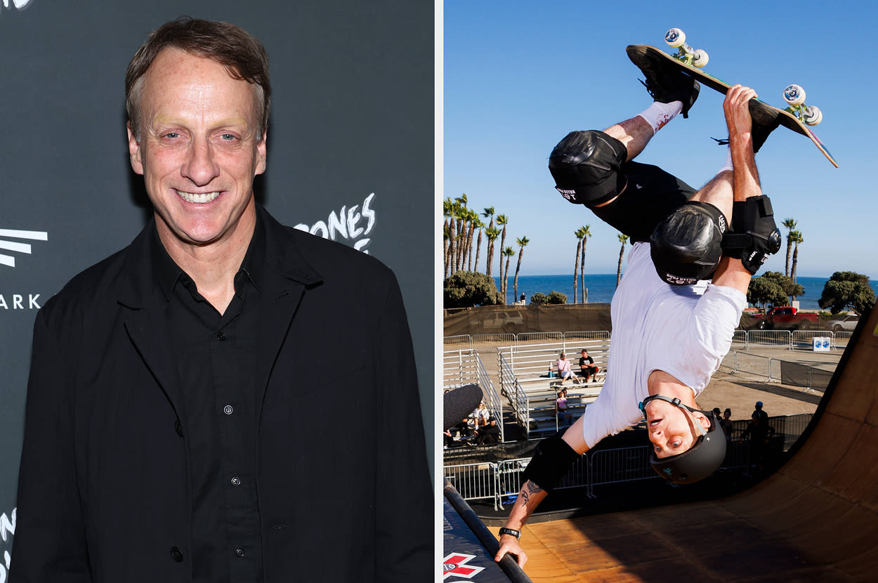 Tony Hawk Was Asked If He'd Compete In The 2028 Olympics, And The Skateboarding Legend Gave A Very Honest Answer