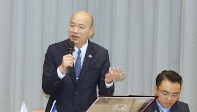 韓國瑜任台日聯誼會會長 笑與日本大使「喝3杯清酒就水乳交融」