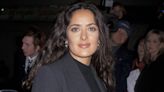 Salma Hayek says she wore a men's suit from Hugo Boss for her first red carpet because 'no one else gave me anything to wear'