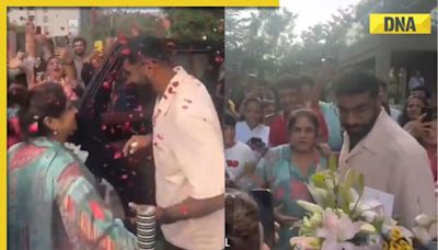 Watch: Jasprit Bumrah receives warm welcome in Ahmedabad following T20 World Cup win