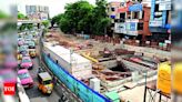 Machine hits rock, slows down tunnelling at Adyar | Chennai News - Times of India