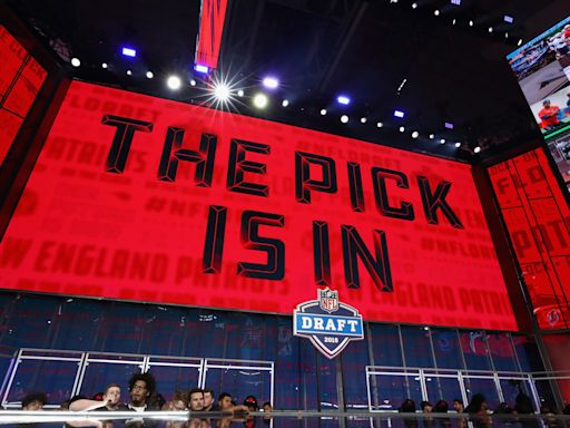 When will the Patriots be on the clock at No. 3 overall?