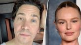 Justin Long teases Kate Bosworth's different eye colors with help from a contact lens